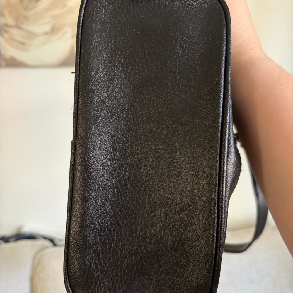 Vintage 1998 Betty Boop Black Faux Leather Backpack Bag - Picture 4 of 4
